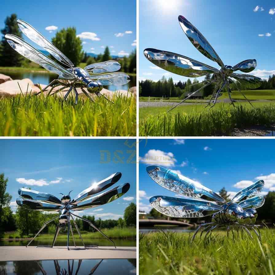 Large Metal Dragonfly Sculptures for Sale in Other Design Types