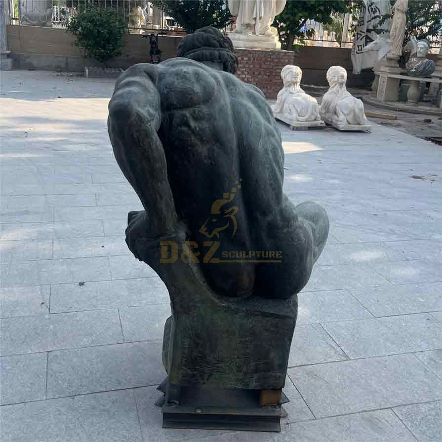 Life Size Bronze River God Statue for Sale DZ-441