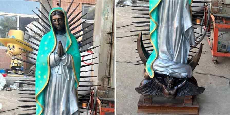 Bronze Our Lady of the Assumption Statue for Sale DZ-483