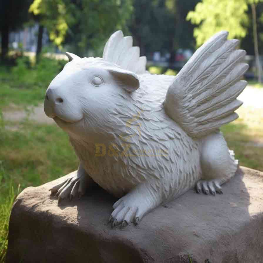 guinea pig garden memorial statue