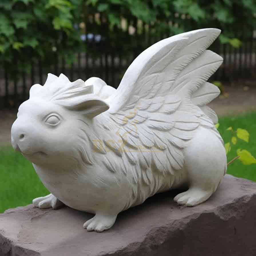 guinea pig garden memorial statue