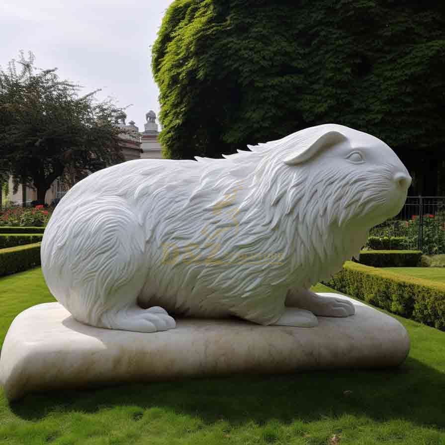 guinea pig garden memorial statue