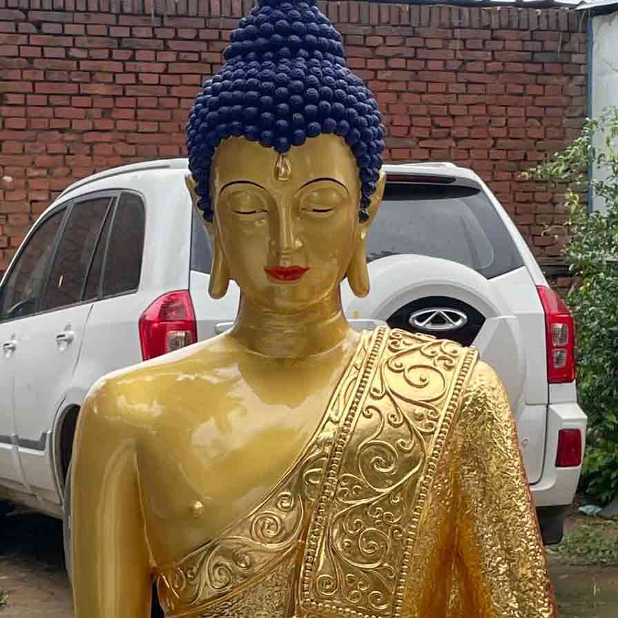 Thai bronze gilded Buddha statue for sale DZ-563