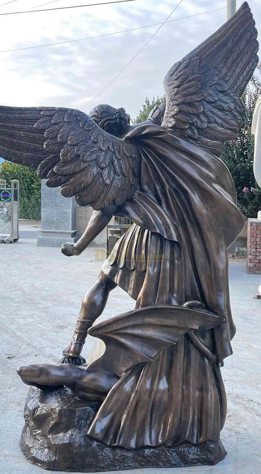 Bronze St Michael the Archangel statue for sale DZ-567