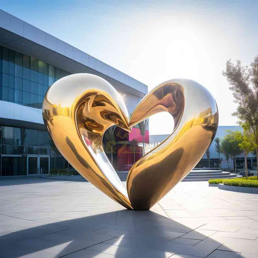 25 Beautiful Heart Sculptures to Express Love