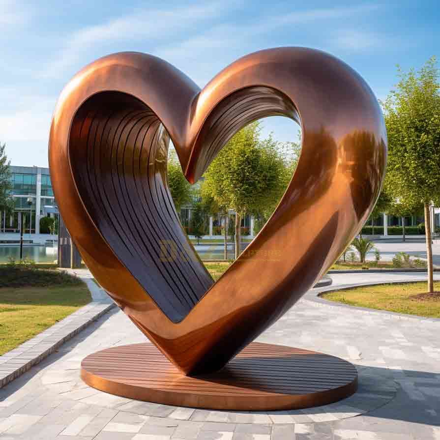 25 Beautiful Heart Sculptures to Express Love