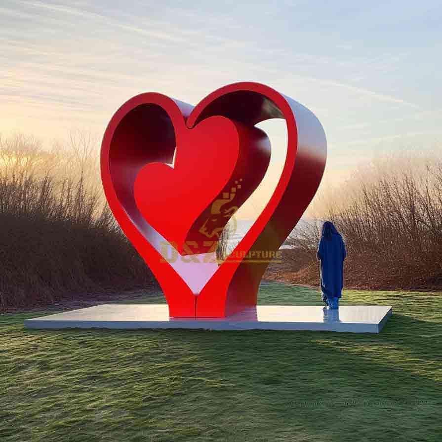 25 Beautiful Heart Sculptures to Express Love