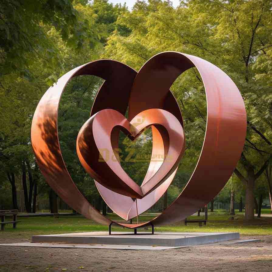 25 Beautiful Heart Sculptures to Express Love