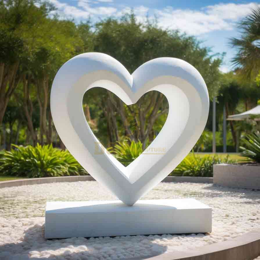 25 Beautiful Heart Sculptures to Express Love