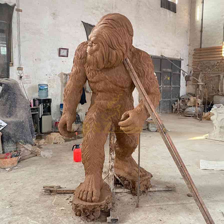 Large Bronze Bigfoot Statue for Sale DZ-580