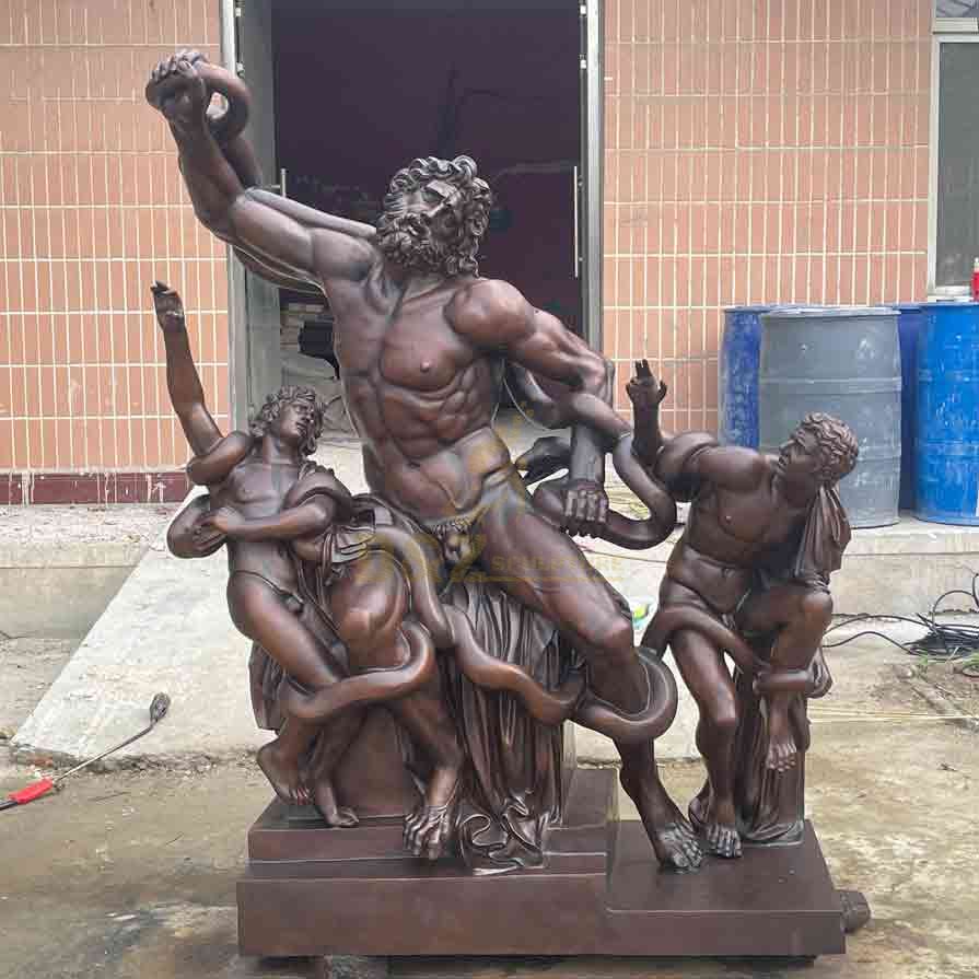 Bronze statue of Laocoön and his sons for sale DZ-592