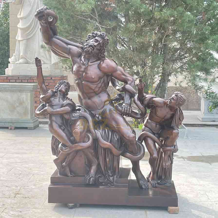 Bronze statue of Laocoön and his sons for sale DZ-592