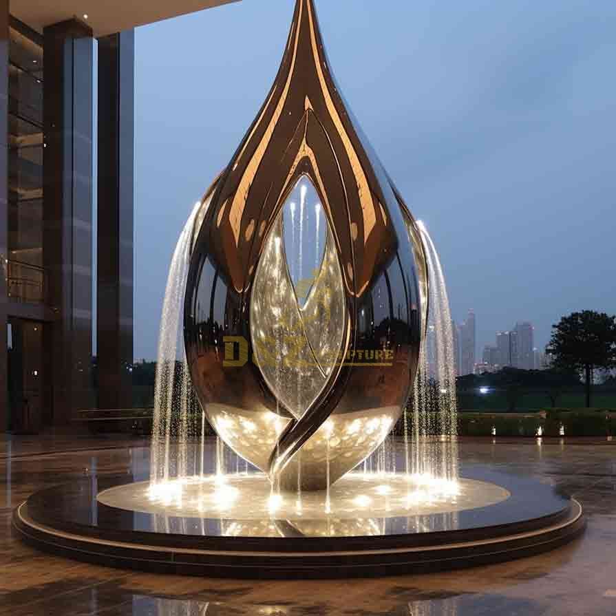 30 creative designs of large outdoor water fountain sculptures