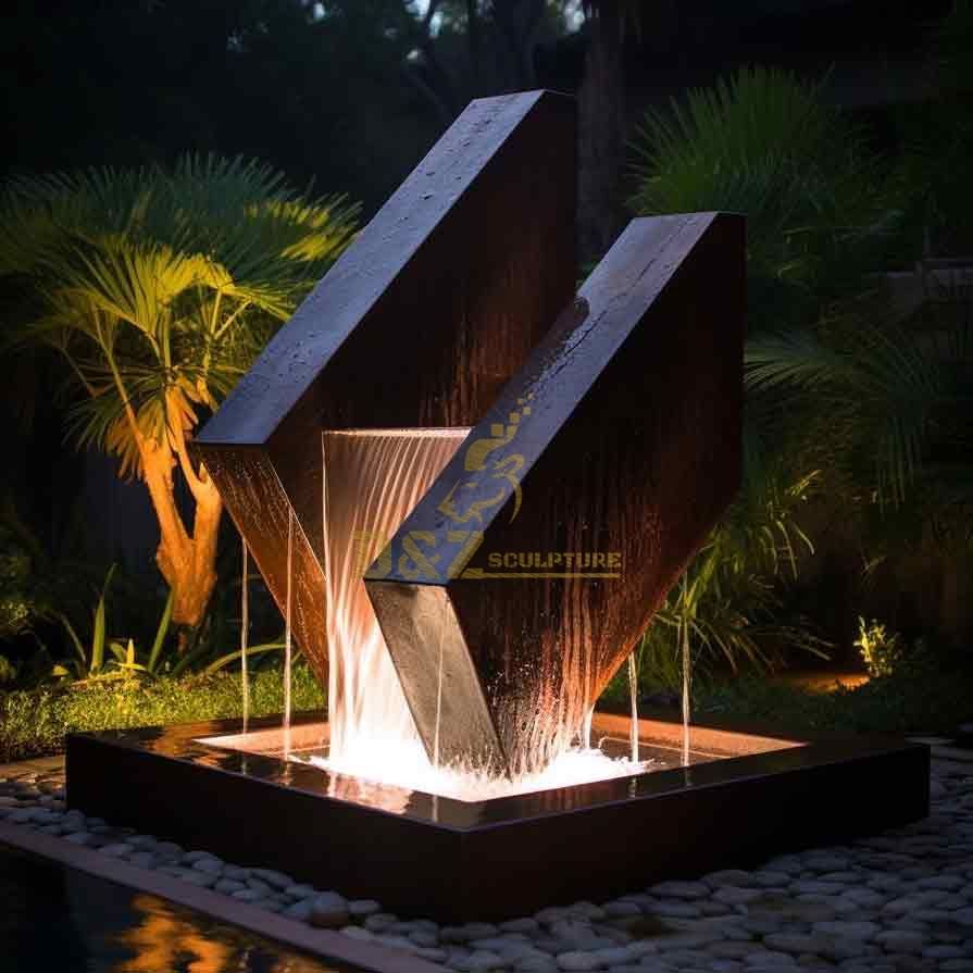 30 creative designs of large outdoor water fountain sculptures