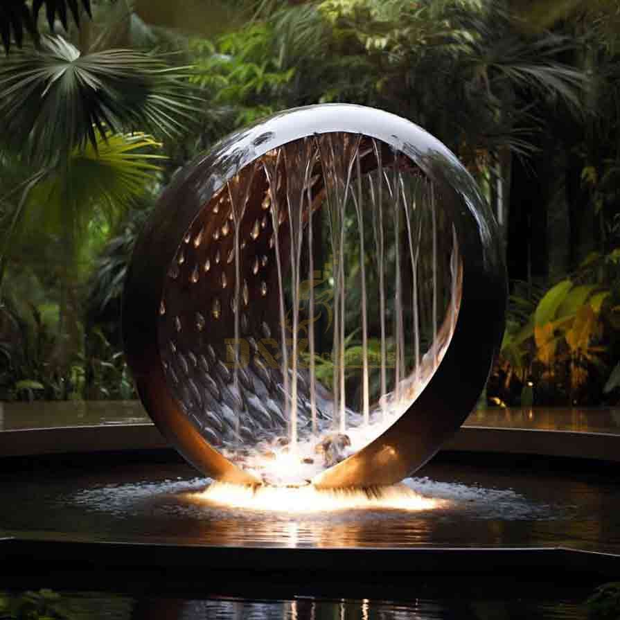 30 creative designs of large outdoor water fountain sculptures