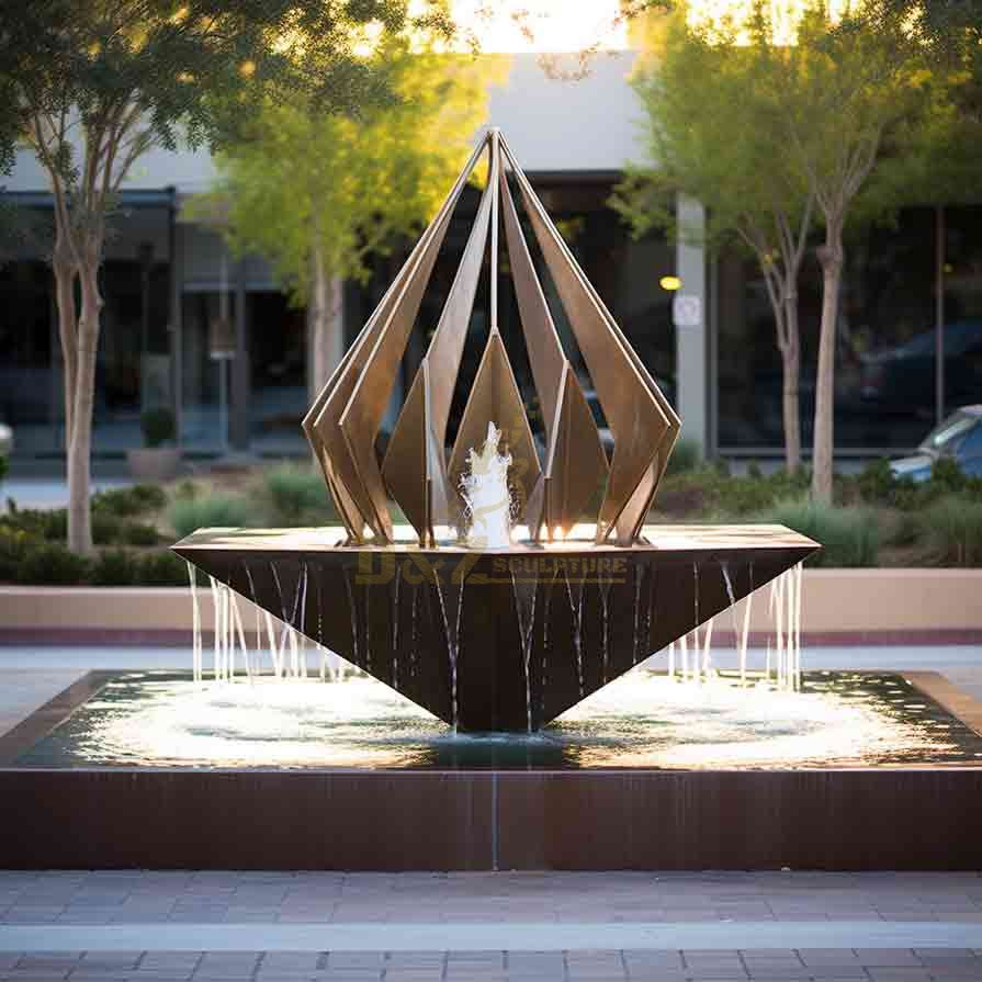 30 creative designs of large outdoor water fountain sculptures