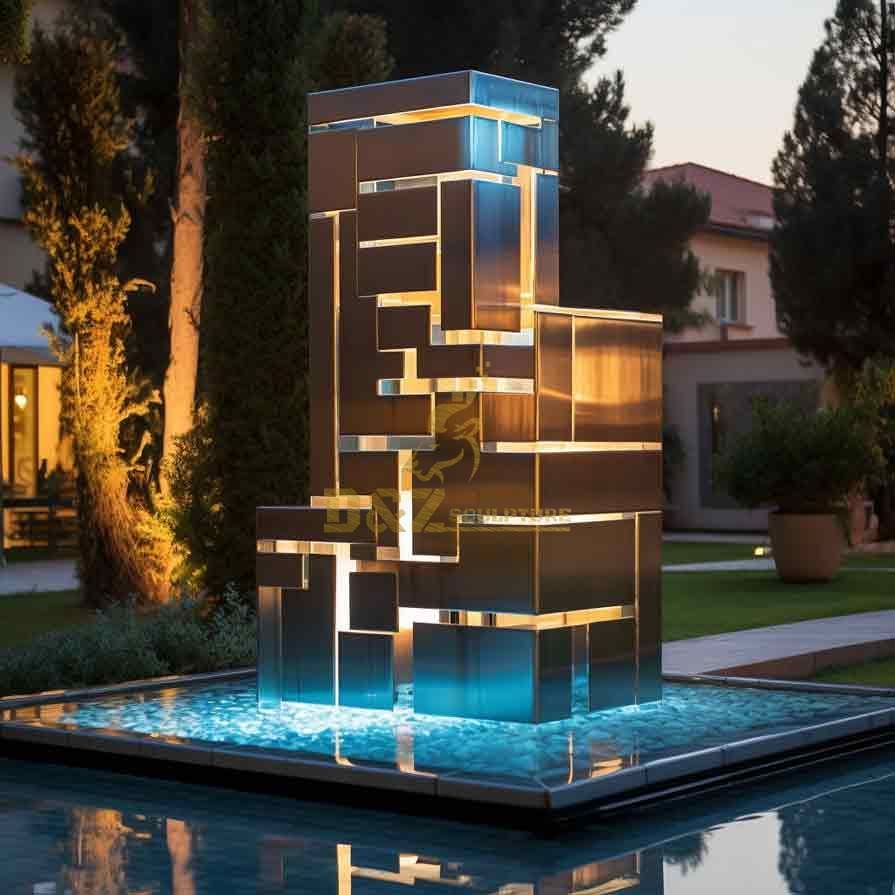 30 creative designs of large outdoor water fountain sculptures