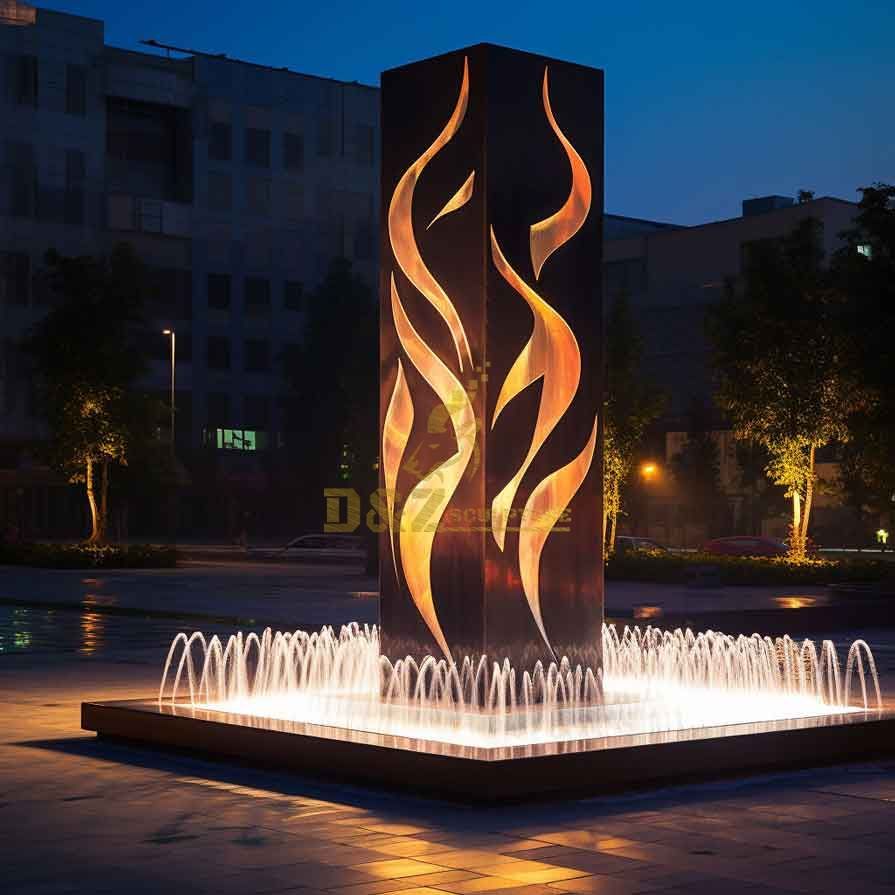 30 creative designs of large outdoor water fountain sculptures