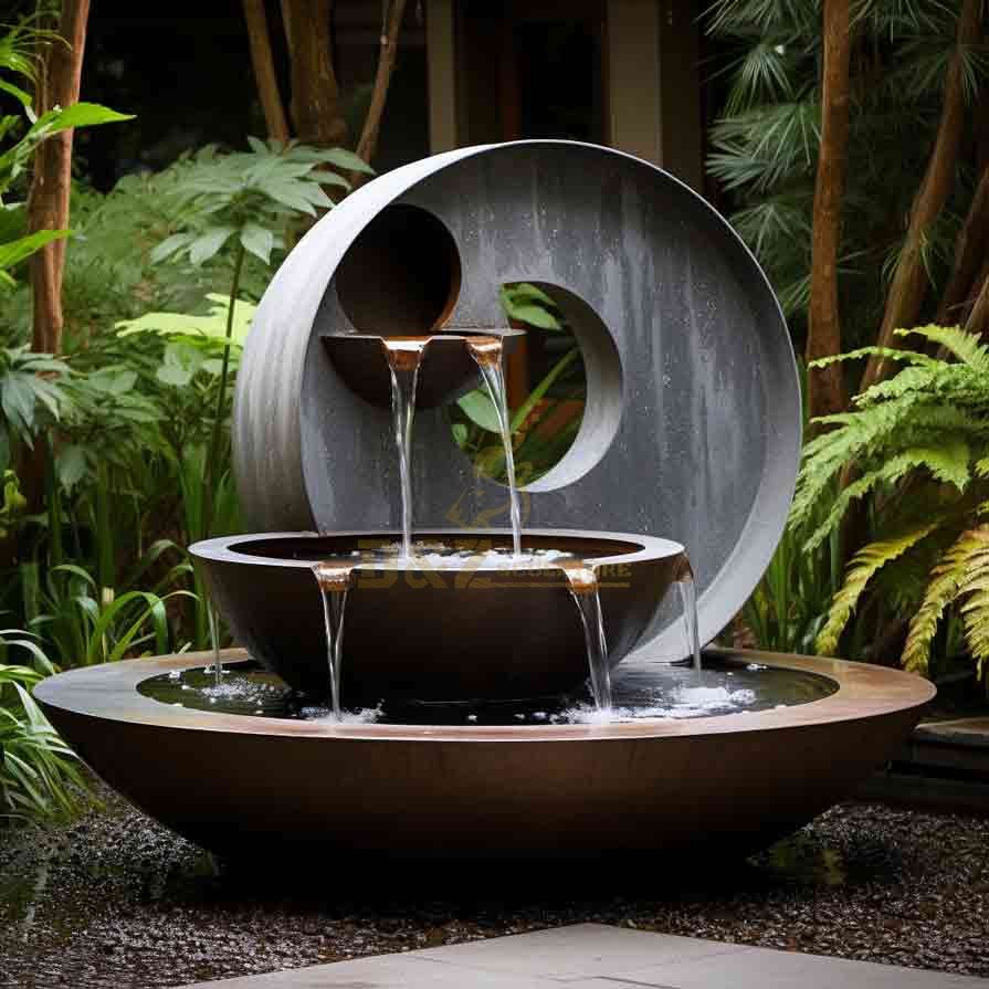 30 creative designs of large outdoor water fountain sculptures