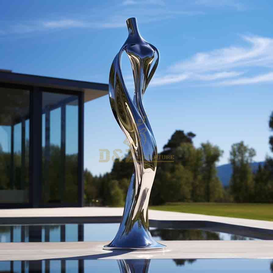 Dancer sculpture abstract design water feature DZ-620