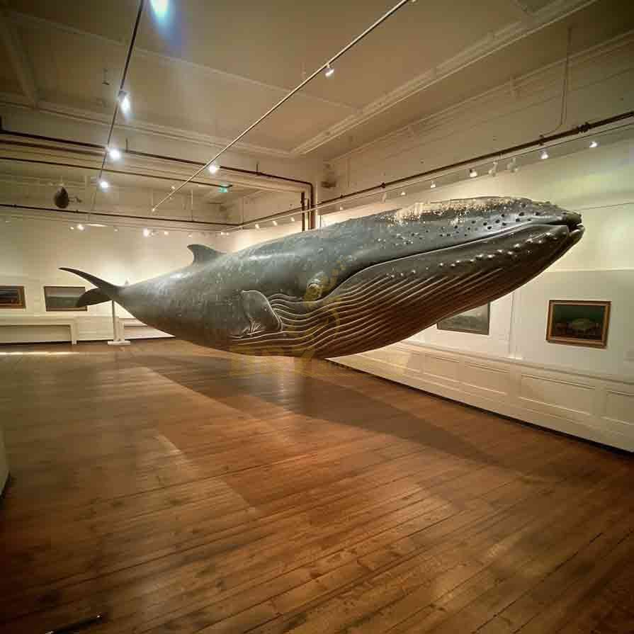 Giant Bronze Whale Sculpture