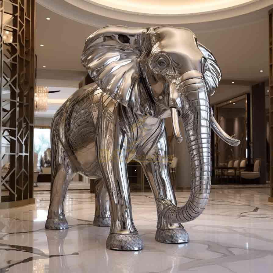 Elephant Wire Sculpture