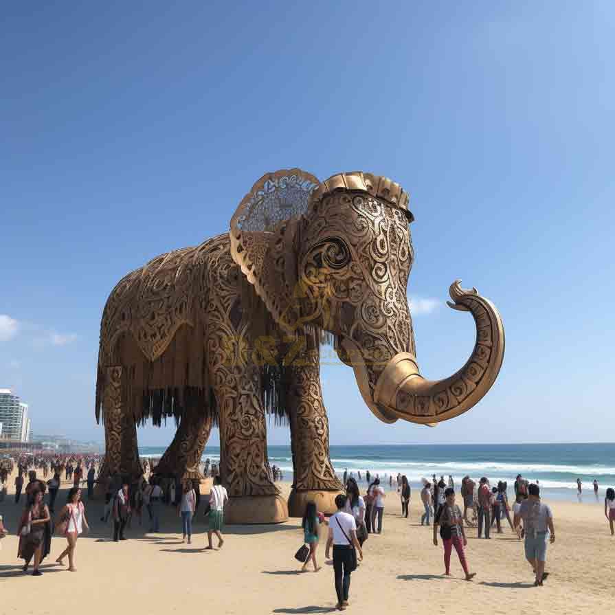 Large Elephant Statue