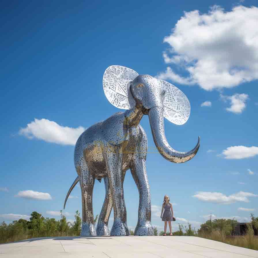 Elephant Garden Sculpture