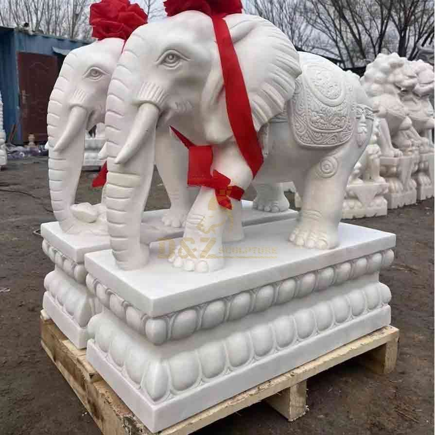 White Elephant Statue