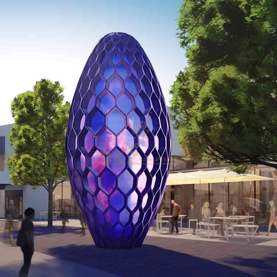 Parametric light sculpture honeycomb