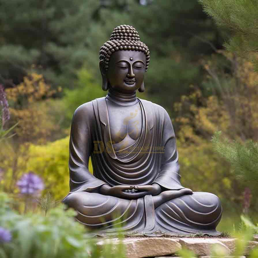 Garden buddha statue