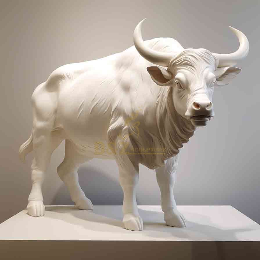 white bull statue