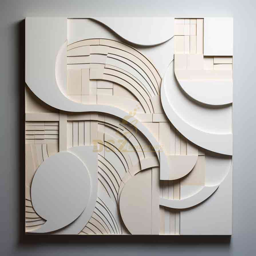 Geometric Relief Sculpture