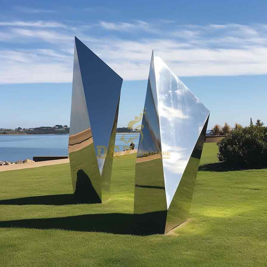 Geometric Mirror Sculpture