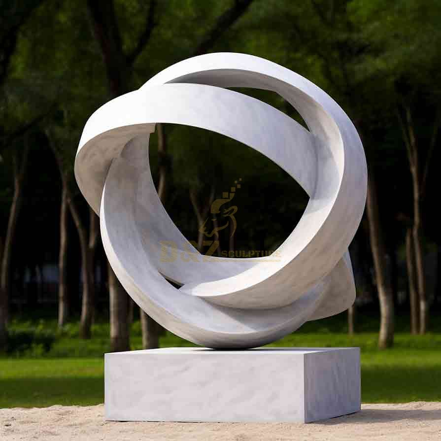 Geometric Stone Sculpture