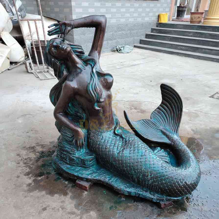 Life size Mermaid statue