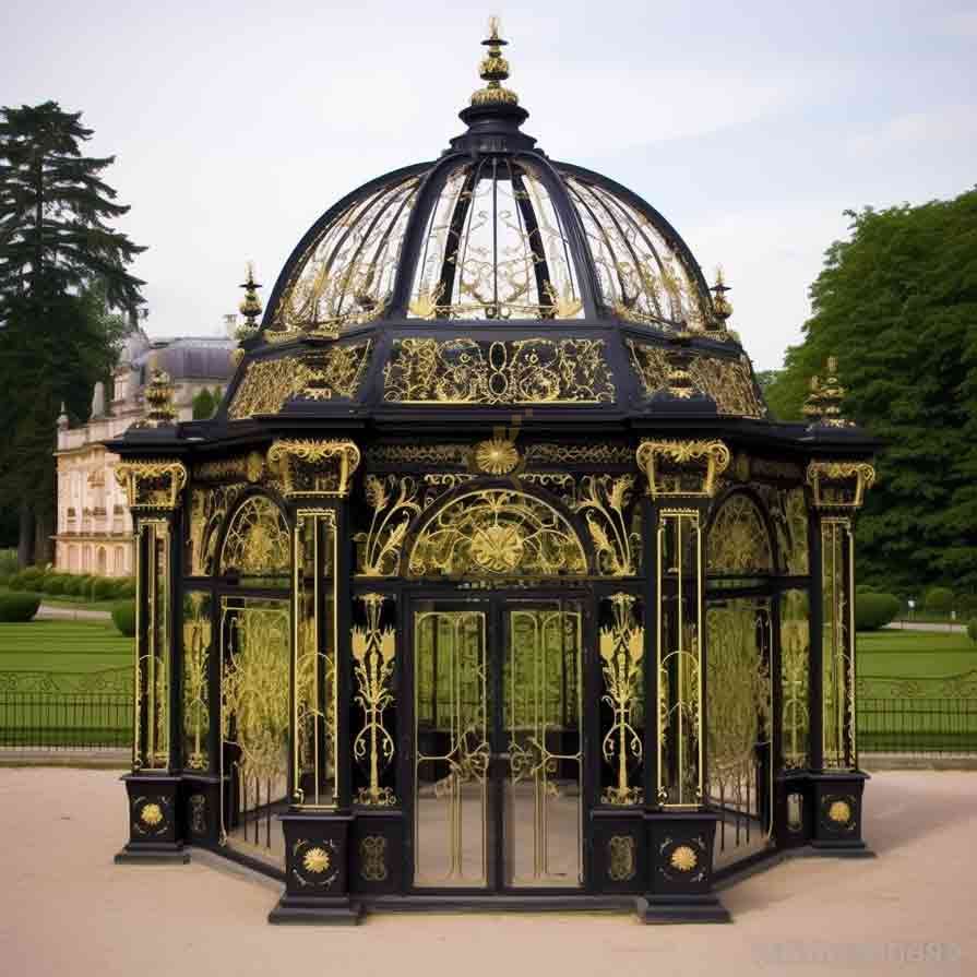 Victorian Metal Gazebo For Sale