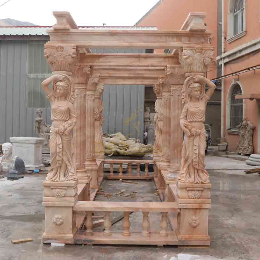 Marble Sculpture, Garden Gazebo