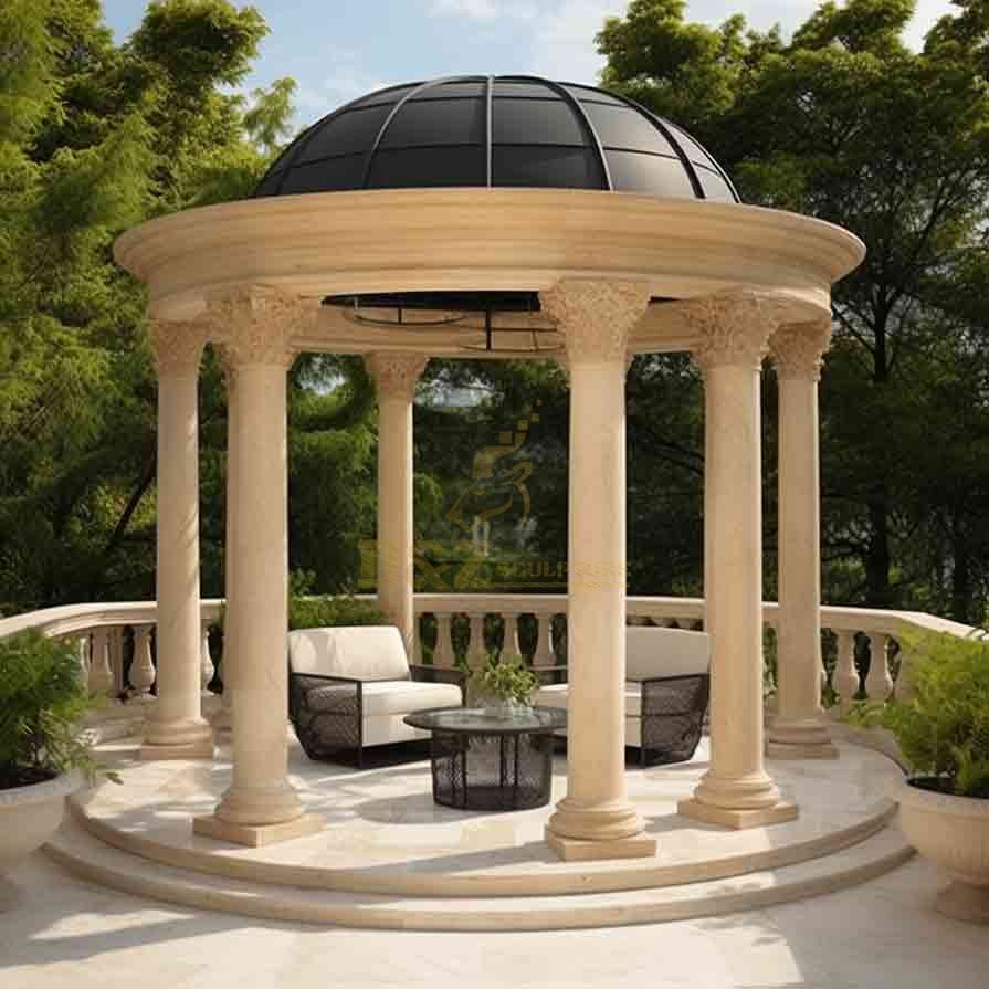 Courtyard Marble Leisure Gazebo