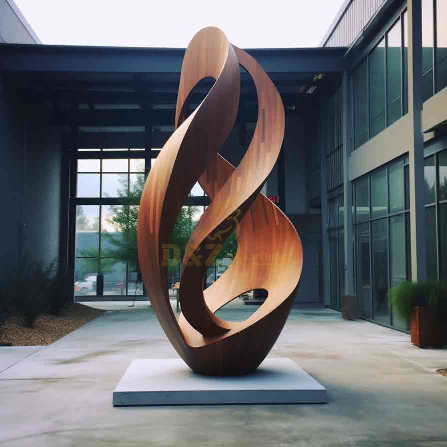 Tree Pattern Modern Abstract Sculpture