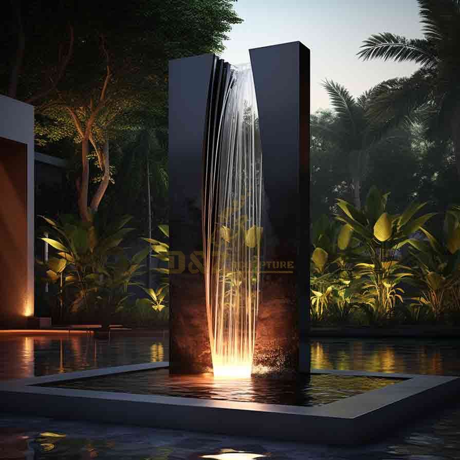 20 Large Outdoor Metal Fountain Sculpture Ideas