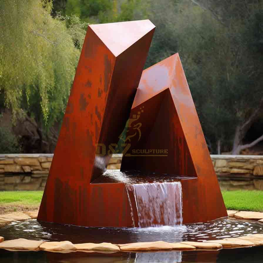 Geometric Mountain Outdoor Fountain 