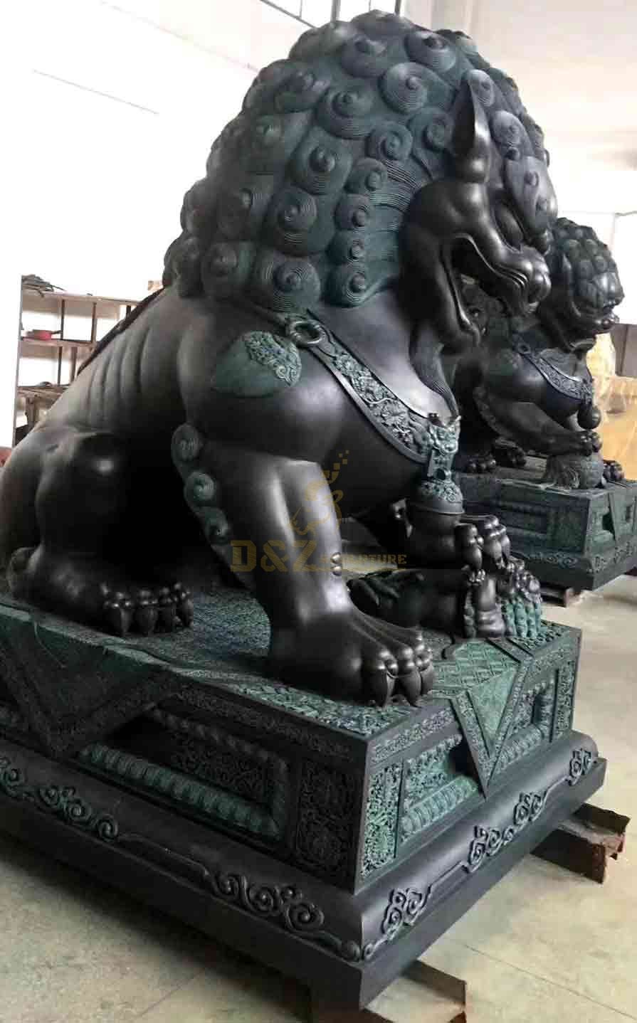 Other designs, large bronze Lion statue for sale