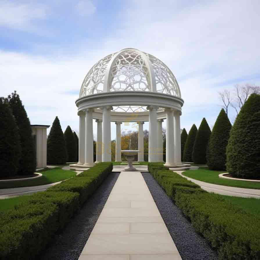 White Marble Gazebo, Outdoor Gazebo, Garden Gazebo 1