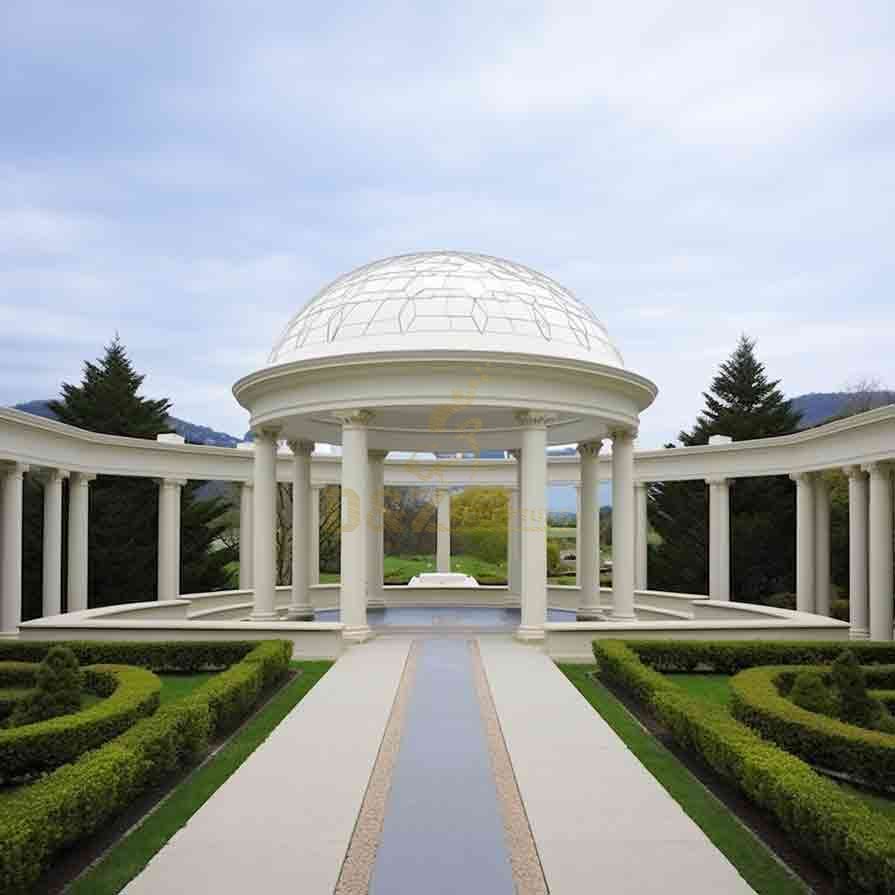 White Marble Gazebo, Outdoor Gazebo, Garden Gazebo 2