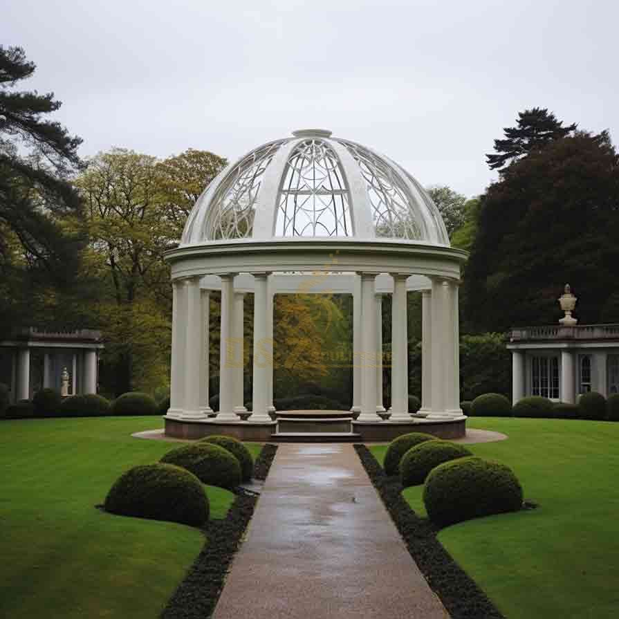 White Marble Gazebo, Outdoor Gazebo, Garden Gazebo 3