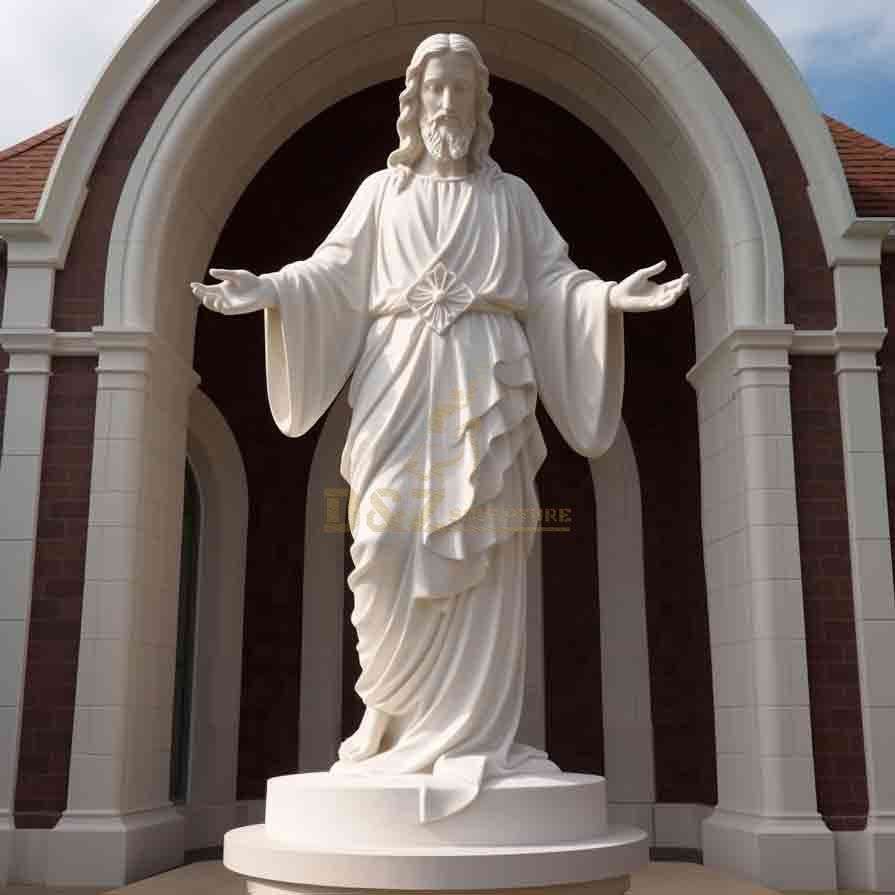 Custom Jesus Christ the Redeemer Statue | Religious Sculpture for Church 4