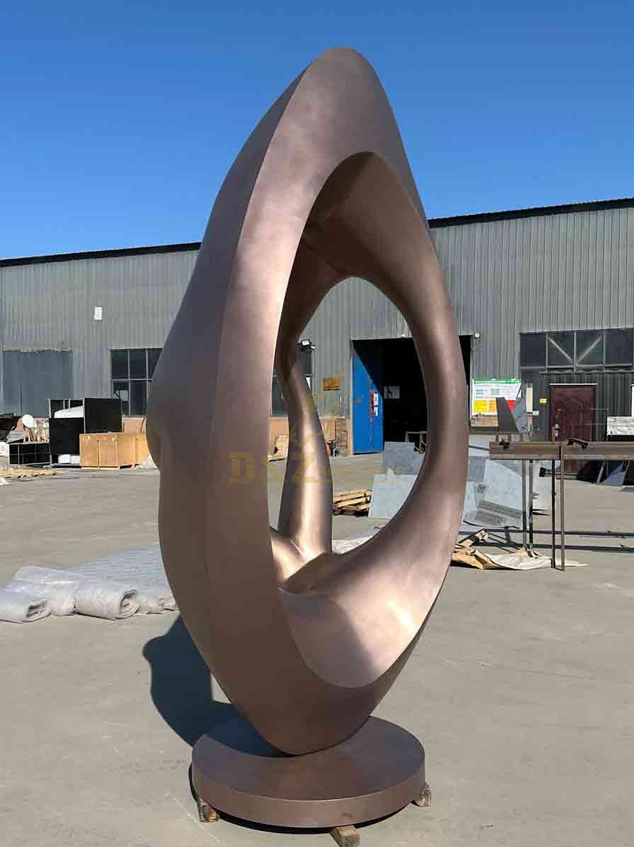 Large Abstract Metal Sculpture Modern Creative Decor 1