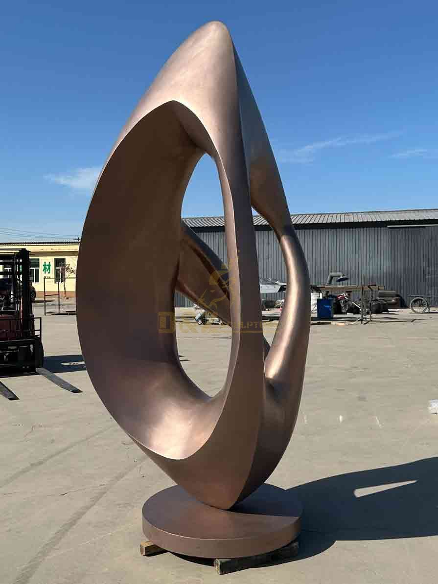 Large Abstract Metal Sculpture Modern Creative Decor 2