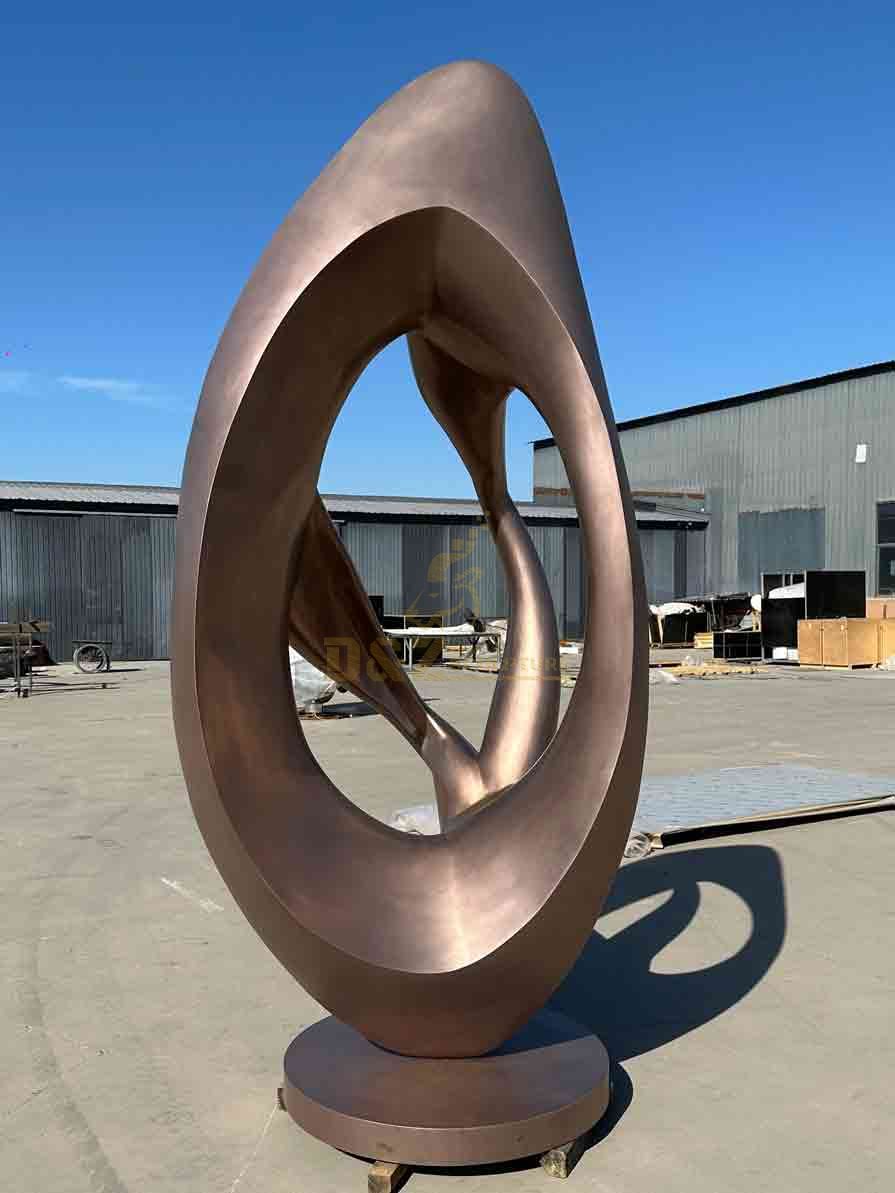 Large Abstract Metal Sculpture Modern Creative Decor3